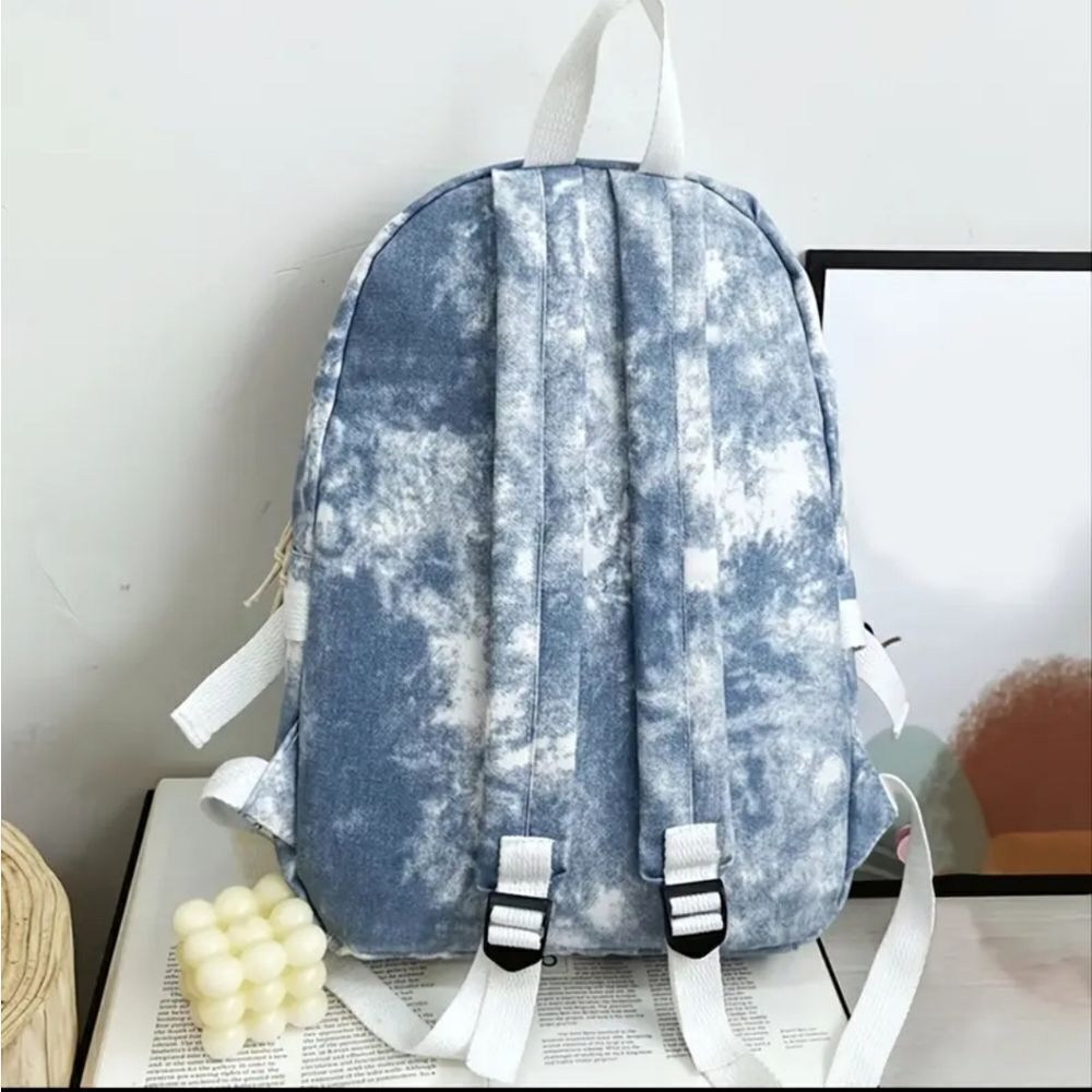 Grunge Street Style TieDye Backpack in Pastel Green | Back To School - Picture 8 of 11